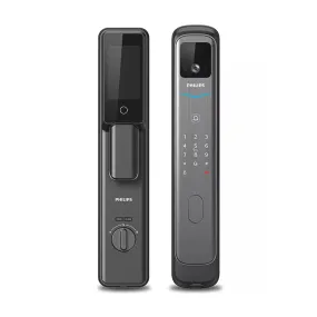 Electronic lock Philips 702-FVP, biometric, black