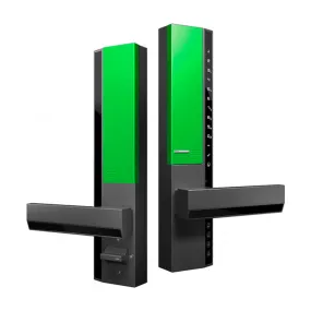 Electronic lock Securam V8 Finger Vein, biometric, black/green