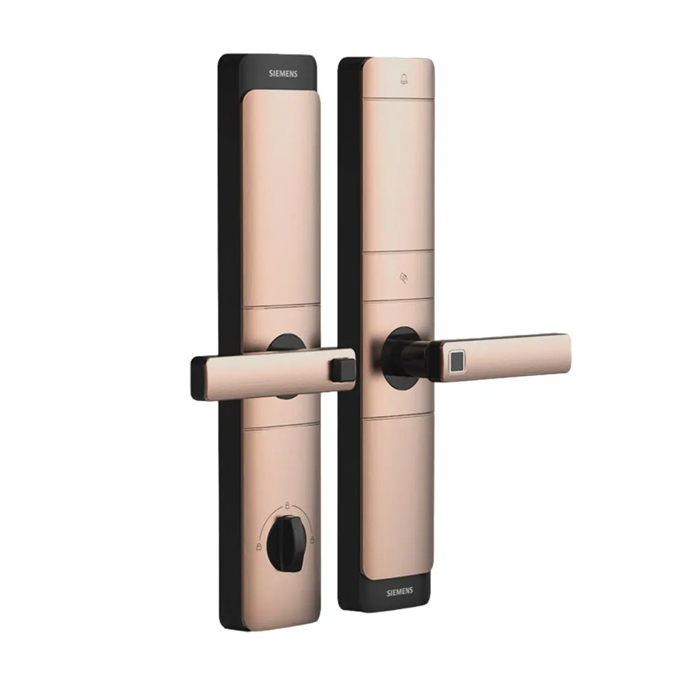 Electronic lock Siemens C320, biometric, bronze-gold