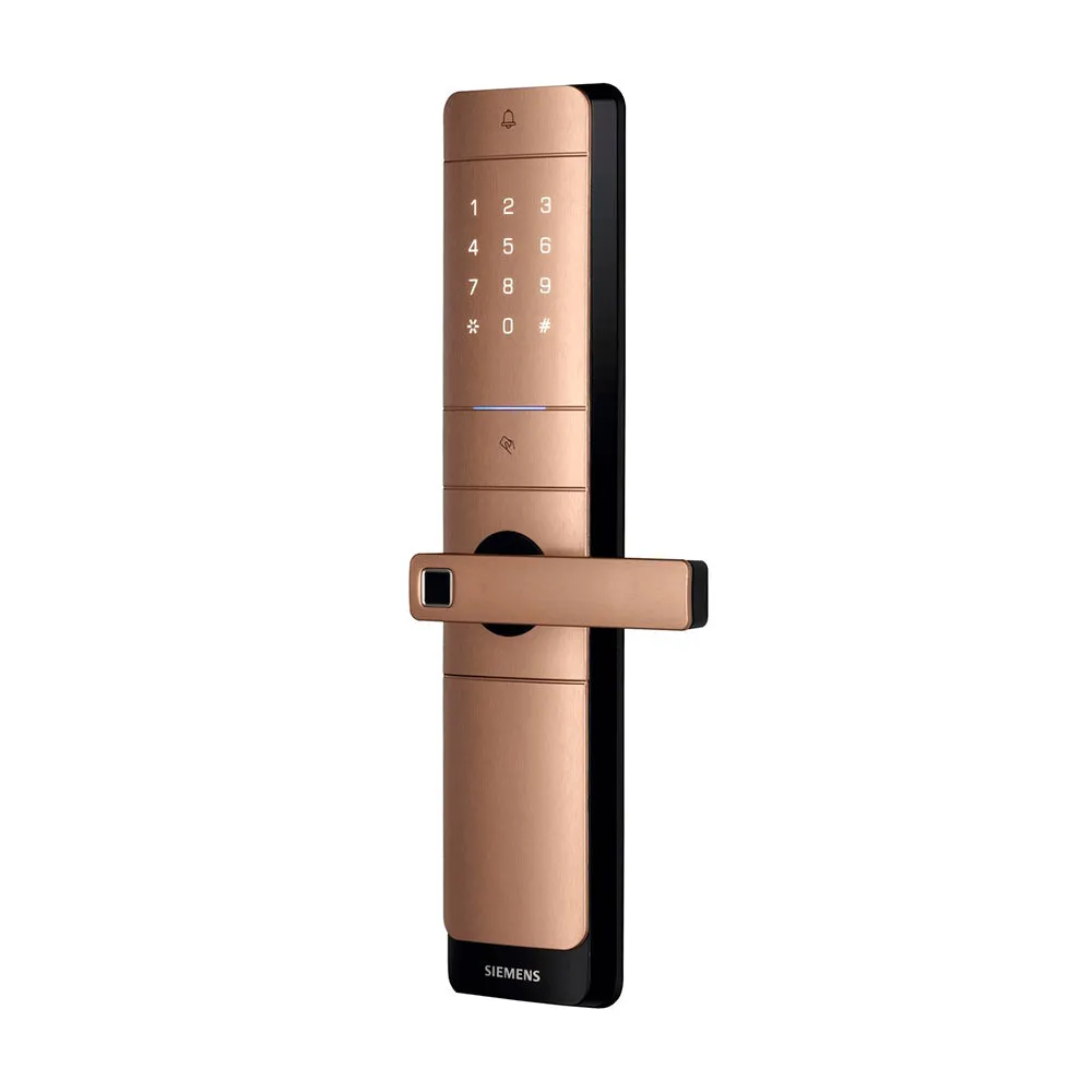 Electronic lock Siemens C320, biometric, bronze-gold