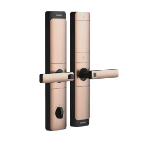 Electronic lock Siemens C320, biometric, bronze-gold