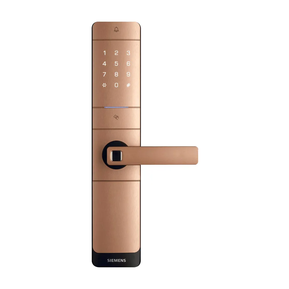 Electronic lock Siemens C320, biometric, bronze-gold