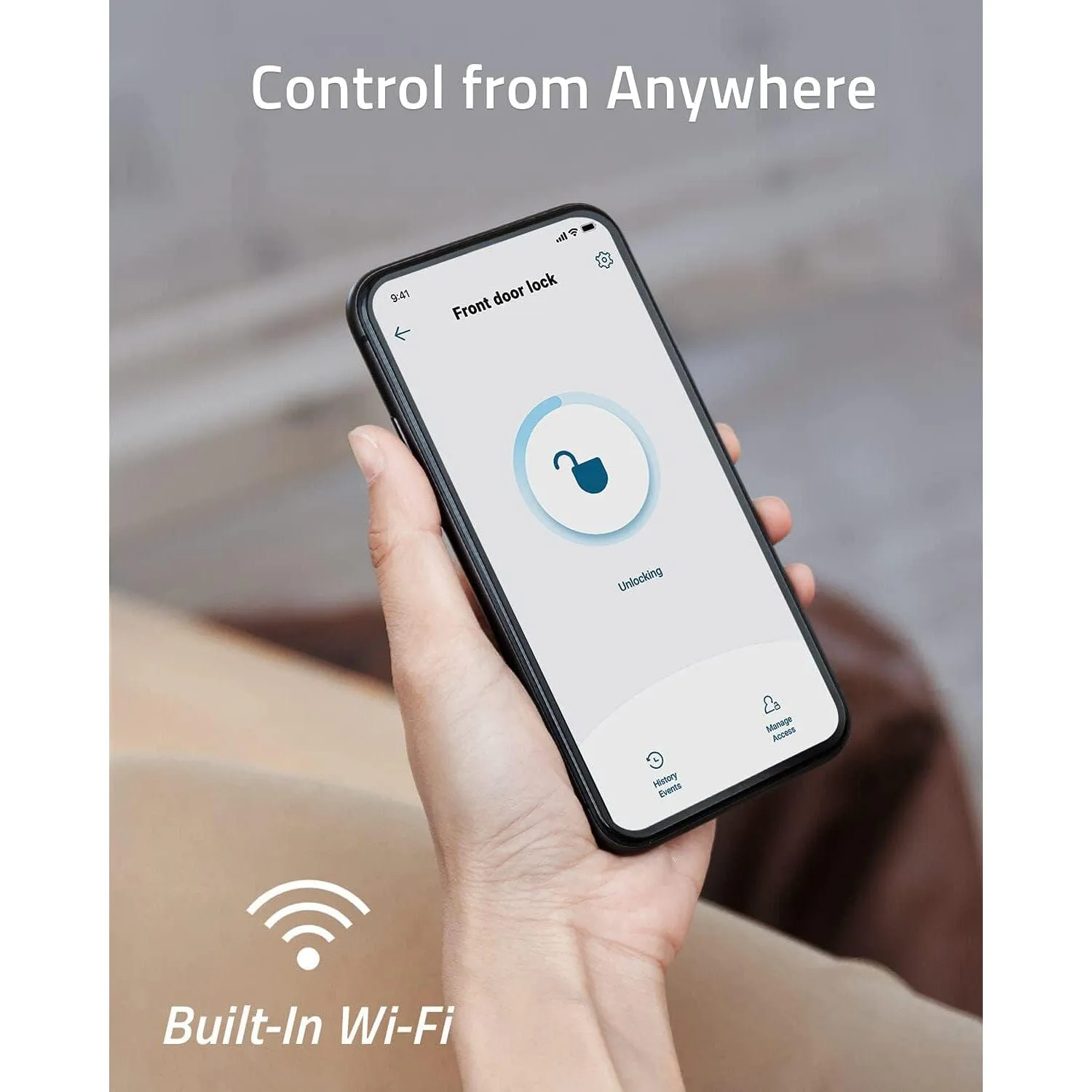 eufy Security Smart Lock With Built-in Wifi (Refurbished)
