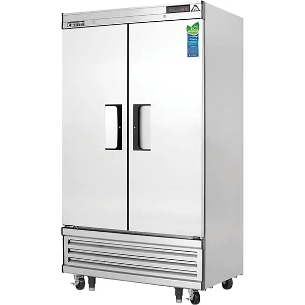 Everest EBNF2 Reach-In Freezer 2 Solid Doors 33 cu.ft