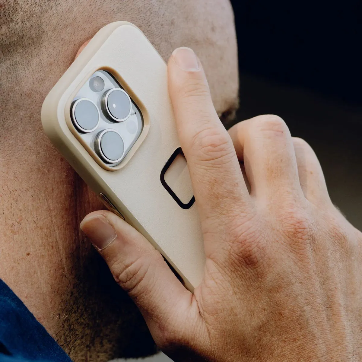Everyday Clarino Mobile Case for iPhone 16 Pro Max - Bone