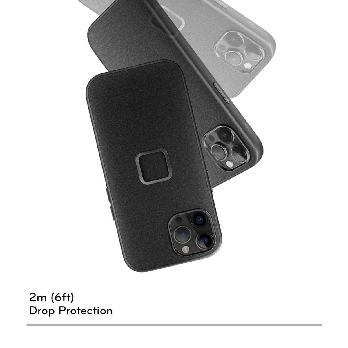Everyday Fabric Mobile Case for iPhone 15 - Charcoal