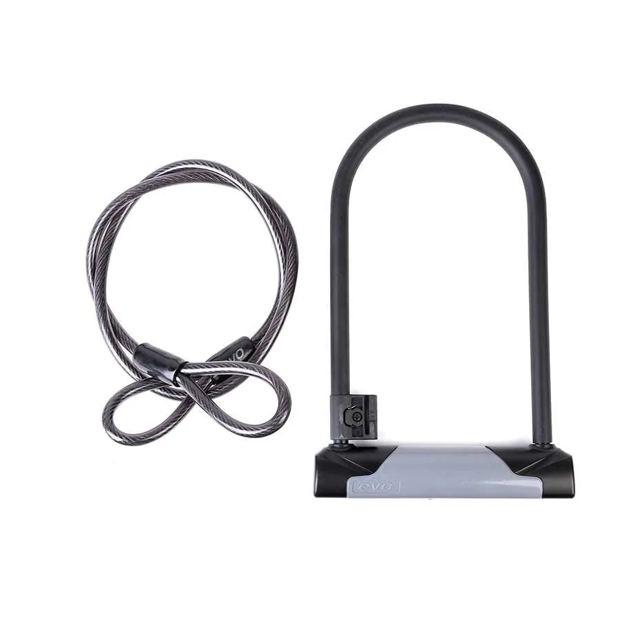 Evo Lockdown U-lock with Cable
