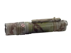 Fenix PD36R V2 Tactical LED Flashlight - Tan Camo Cerakote Finish