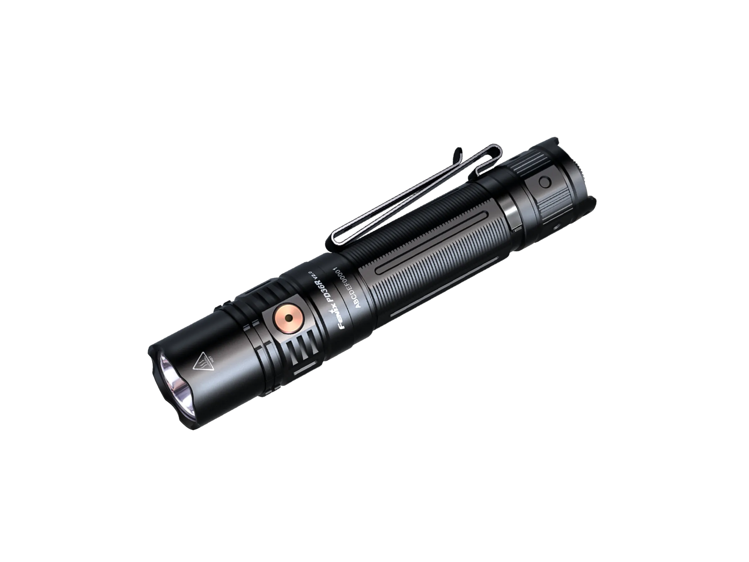 Fenix PD36R V2 Tactical LED Flashlight - White Camo Cerakote Finish