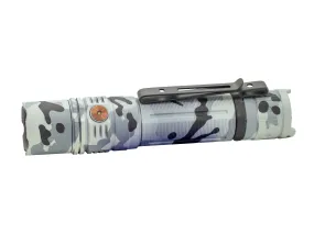 Fenix PD36R V2 Tactical LED Flashlight - White Camo Cerakote Finish