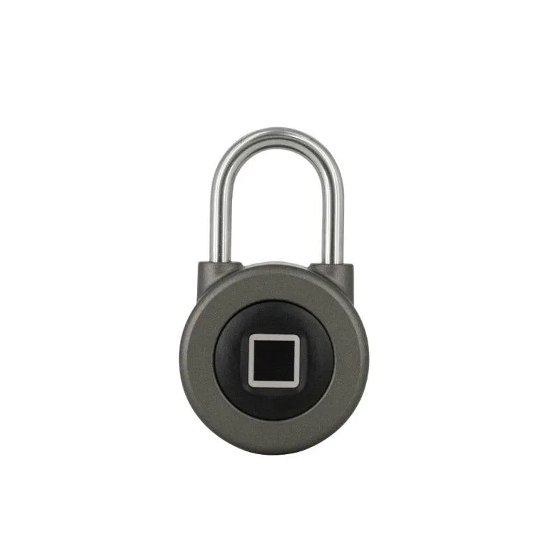 Fingerprint Intelligent Electric Lock Waterproof APP Bluetooth Padlock Keyless Smart Lock Secure Door Locks Anti-theft