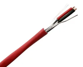 Fire Alarm Cable: FPLP - Shielded Plenum (Data Grade, 16/2 AWG Solid Bare Copper) - 1000 Feet