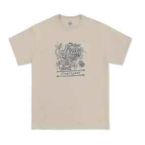 Floodlights / Sketch Natural T-Shirt