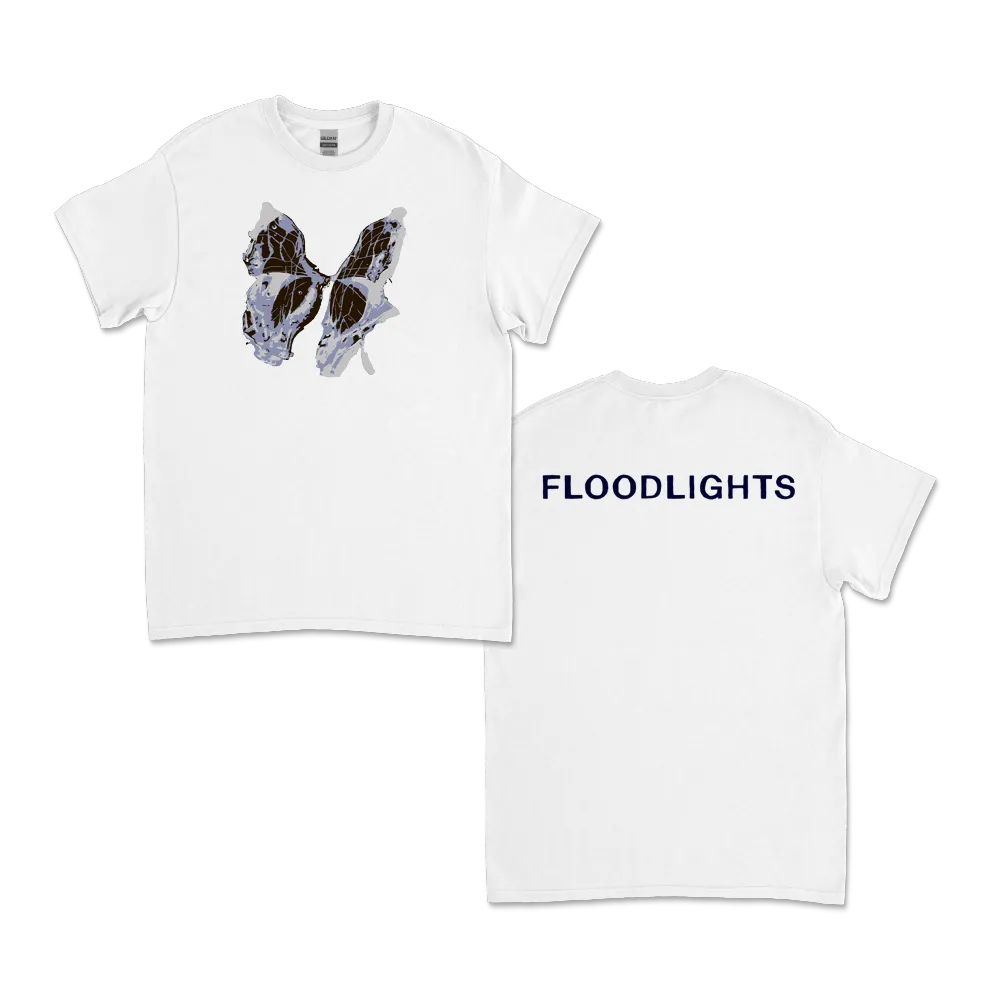 Floodlights / Underneath Vinyl, Nalgene & Butterfly Tee White Bundle ***PRE ORDER***