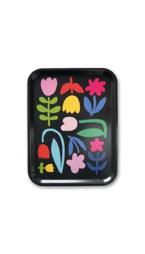 Flower Garden Birch Tray