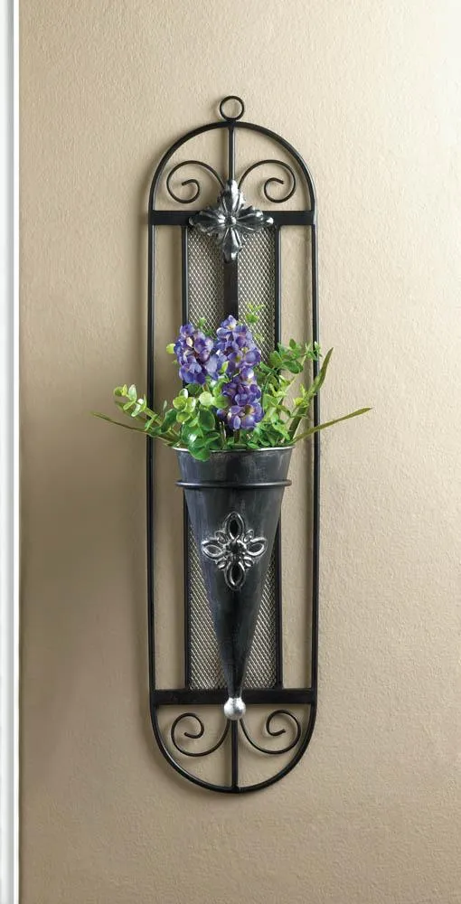 French Cottage Wall Vase
