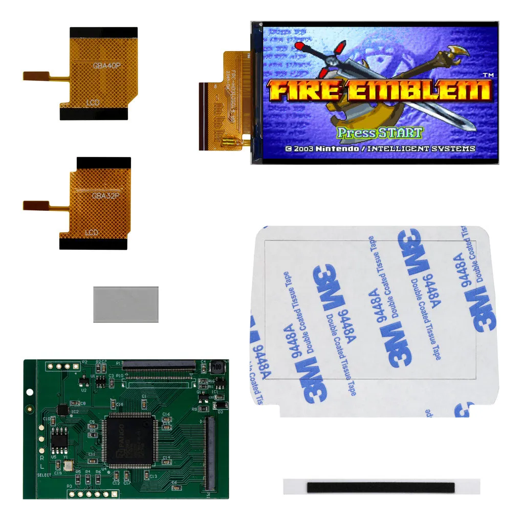 Game Boy Advance IPS LCD Backlight Kit - Cloud Game Store