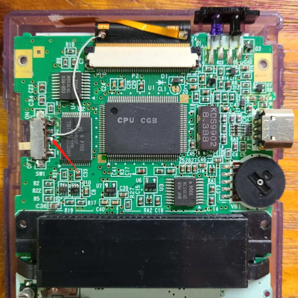 Game Boy Color Retro Pixel 1.0 Q5 IPS LCD Backlight Kit - FunnyPlaying
