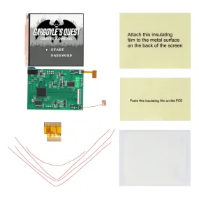 Game Boy Pocket Q5 IPS LCD Backlight Kit with OSD - Hispeedido