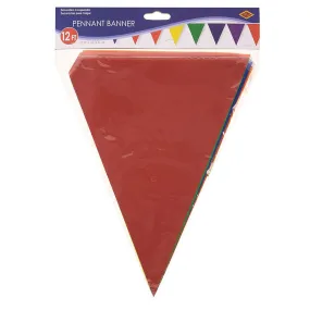 Gay Pride Rainbow Plastic Bunting (3.66m x 12 flags) 50707-RB