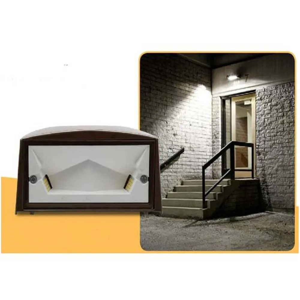 GE EVOLVE 36W LED Wall Pack 5000K 4000Lm Flush Mount