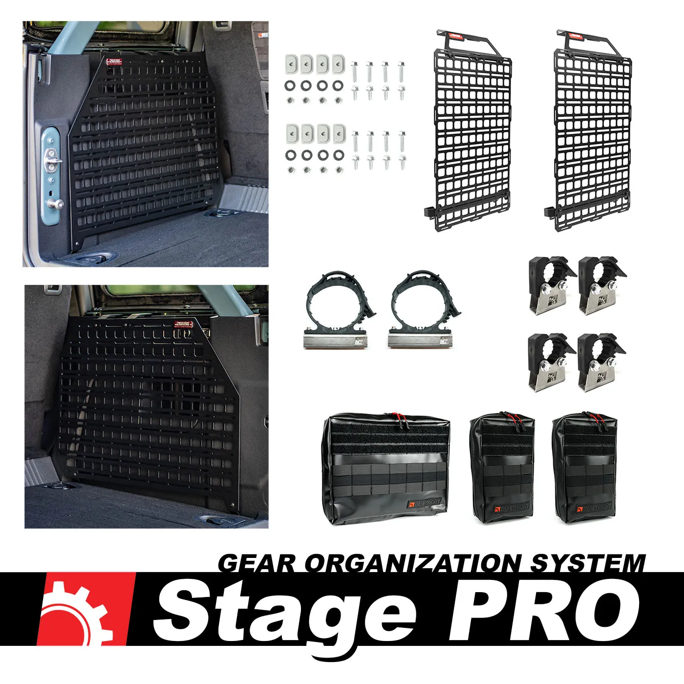 Gear Organization System - Stage PRO Kit | Ford Bronco (2021-current)