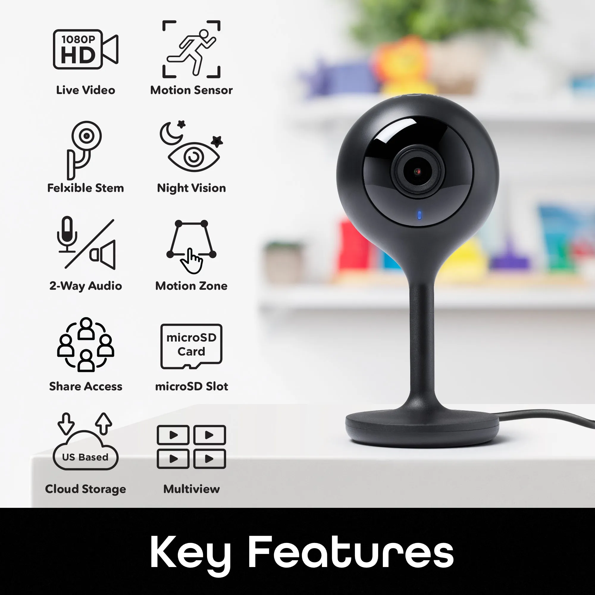 Geeni Look - 720p Indoor Camera (2-Pack)