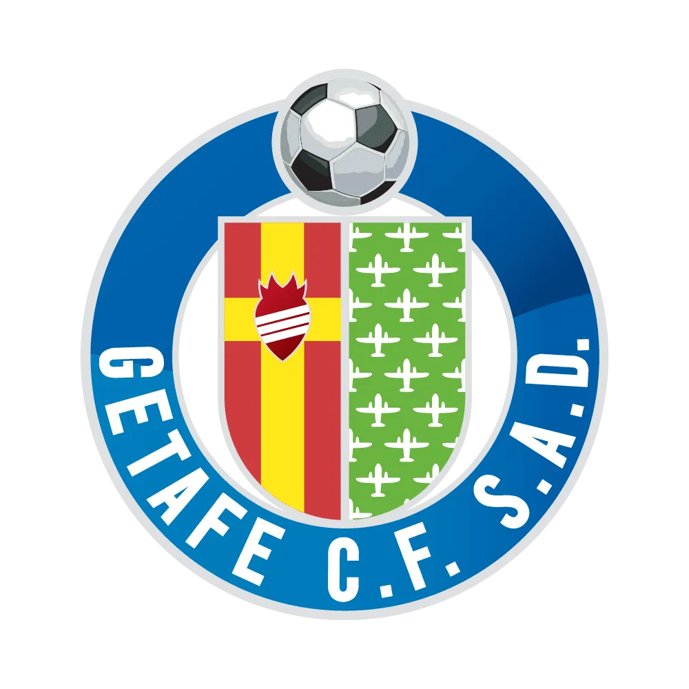 Getafe CF Stickers: Custom UV DTF Decals for Football Fans
