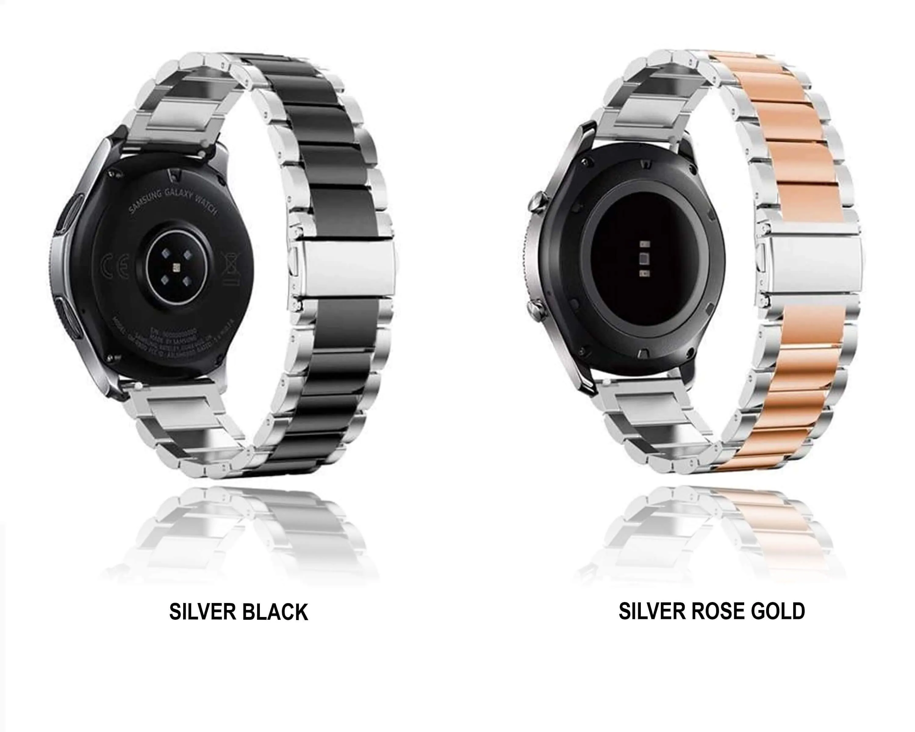 gt strap for samsung galaxy watch band 46mm active S3 Frontier/Classic watchband metal bracelet belt  film tool