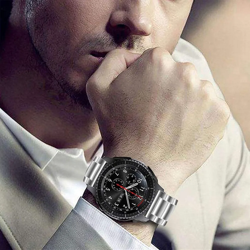 gt strap for samsung galaxy watch band 46mm active S3 Frontier/Classic watchband metal bracelet belt  film tool