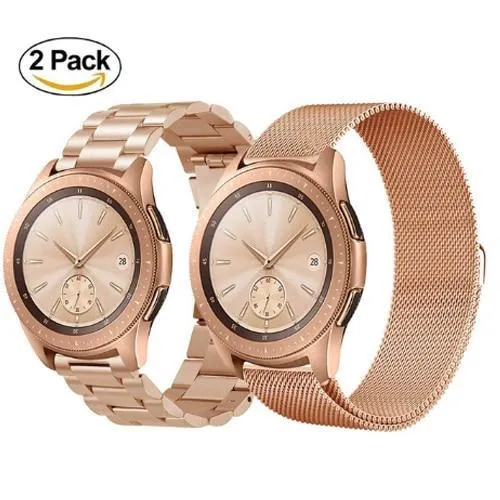 gt strap for samsung galaxy watch band 46mm active S3 Frontier/Classic watchband metal bracelet belt  film tool