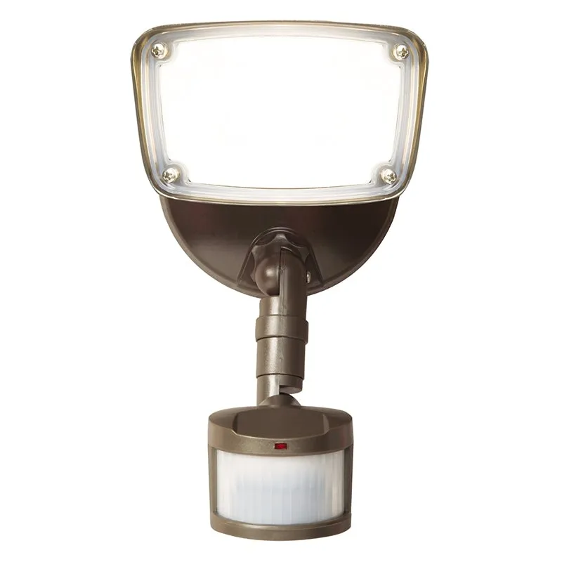 Halo MSS153T18 17W Selectable CCT LED Single Head Flood Light with 180° Motion Sensor