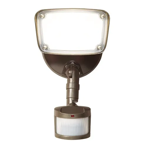 Halo MSS153T18 17W Selectable CCT LED Single Head Flood Light with 180° Motion Sensor