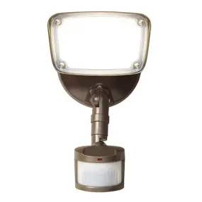 Halo MSS153T18 17W Selectable CCT LED Single Head Flood Light with 180° Motion Sensor