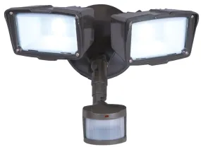 Halo MST203T MST203T18B Flood Light, 120 V, 2-Lamp, LED Lamp, Bright White/Daylight/Soft White Light, 2034 Lumens :EA: QUANTITY: 1