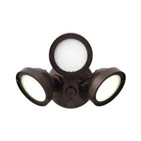 Halo TGS 27W 3-Head LED Security Floodlight, Switch Activated