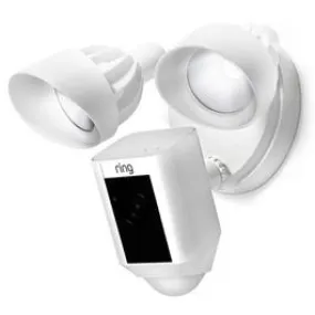 HD Wi-Fi Security Camera   LED Flood Light, White