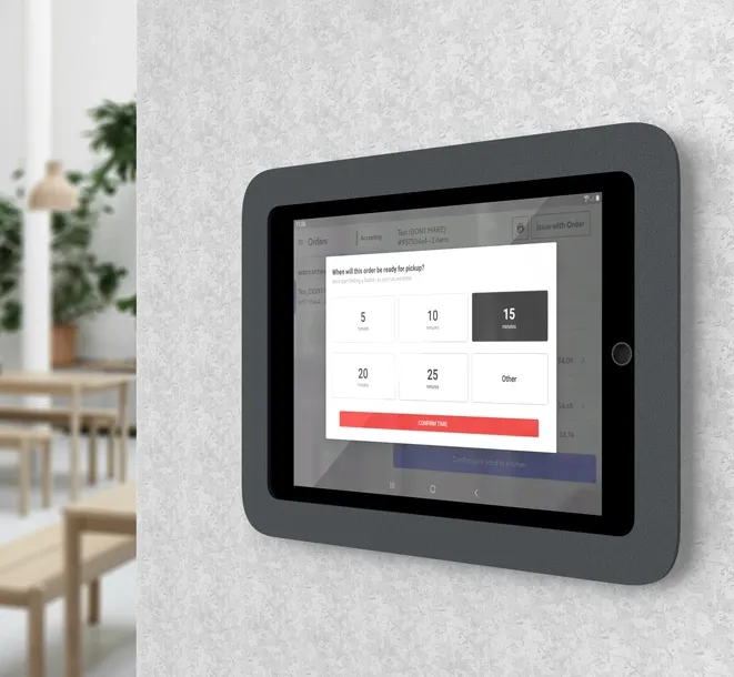 Heckler Wall Mount MX for iPad 10.2-inch with Redpark Gigabit   PoE Adapter