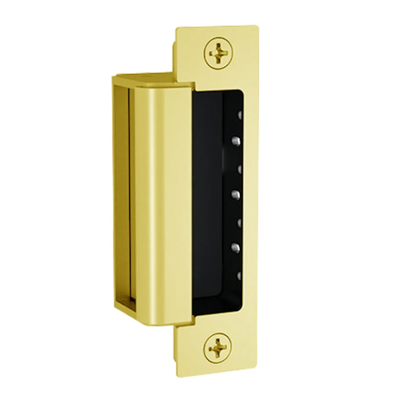 HES 1600-605 Electric Strike, Body Only, Bright Brass