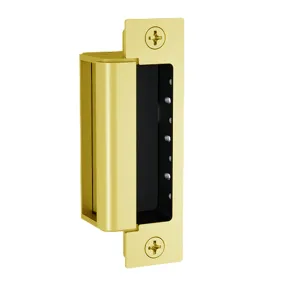 HES 1600-605 Electric Strike, Body Only, Bright Brass