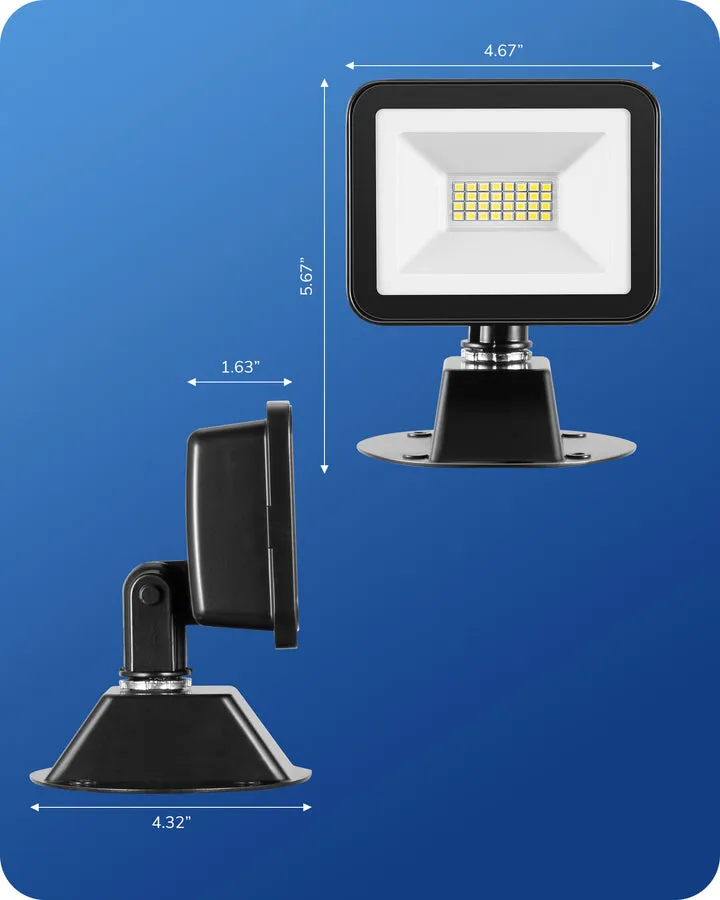 IP65 3400LM 24W 5000K LED Outdoor Flood Light-HFLB08A