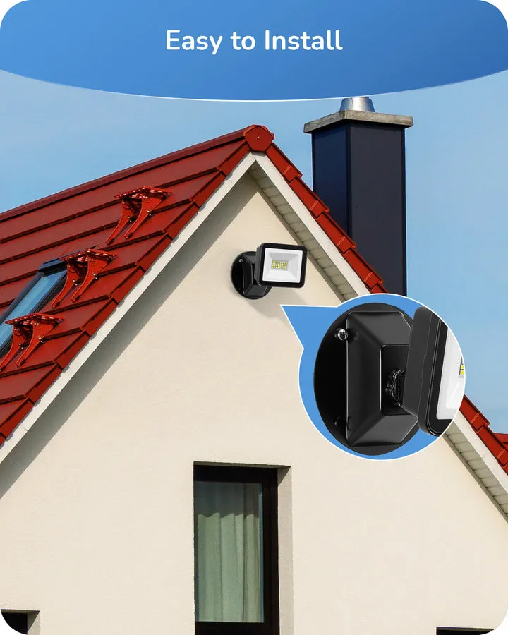 IP65 3400LM 24W 5000K LED Outdoor Flood Light-HFLB08A