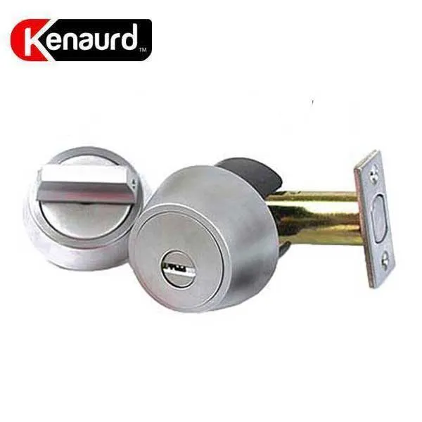 Key Controlled - Commercial Knob & Deadbolt Lockset Combo Bundle - 26D Satin Chrome
