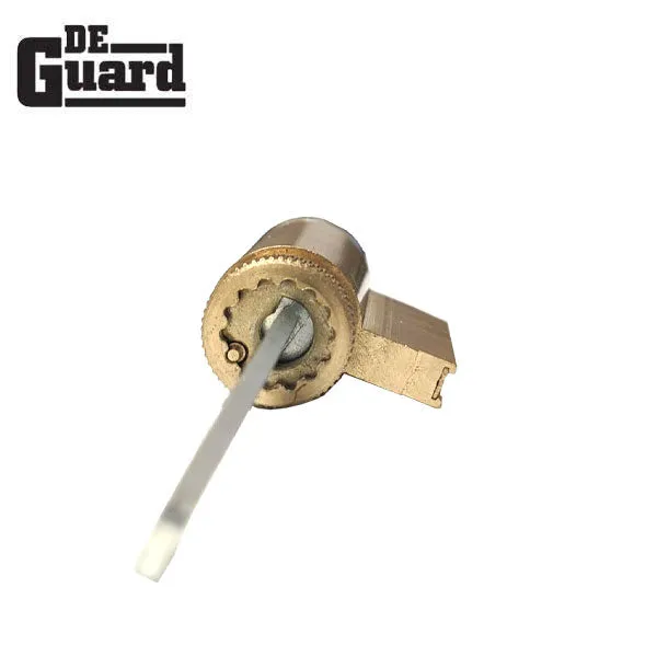 Key Controlled - (Key-In-Knob) KIK Cylinder - 206 Keyway - US3 - Polished Brass