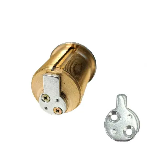 Key Controlled - Mortise Cylinder – 1-1/4″ –  US3 - Polished Brass