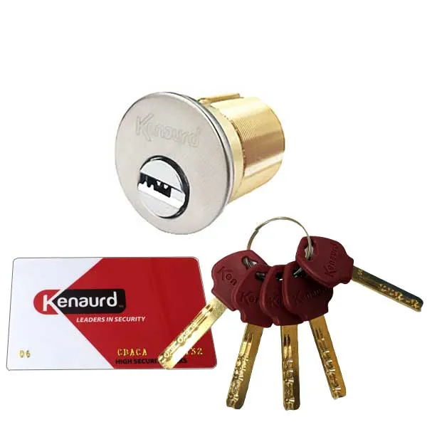 Key Controlled - Mortise Cylinder - 1-1/4" - US26D - Satin Chrome