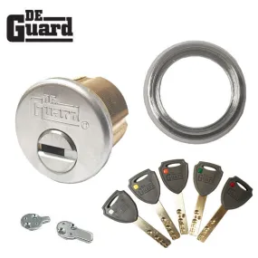 Key Controlled - Mortise Cylinder - 1" - 206 Keyway - US26D - Satin Chrome