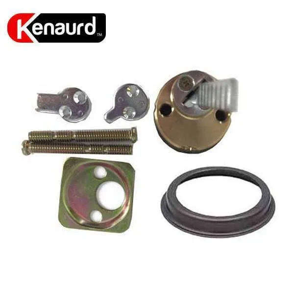 Key Controlled - Rim / Mortise Combo Cylinder - 1-1/8" - 10B - Oil Rubbed Bronze