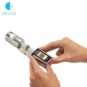 L6SRB Fingerprint Door lock, Waterproof Electronic Door Lock Intelligent Biometric Door Lock Smart Fingerprint Lock With App