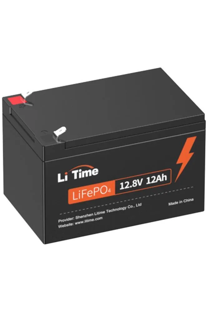 LiTime 12V 12Ah LiFePO4 Lithium Battery For Fish Finder